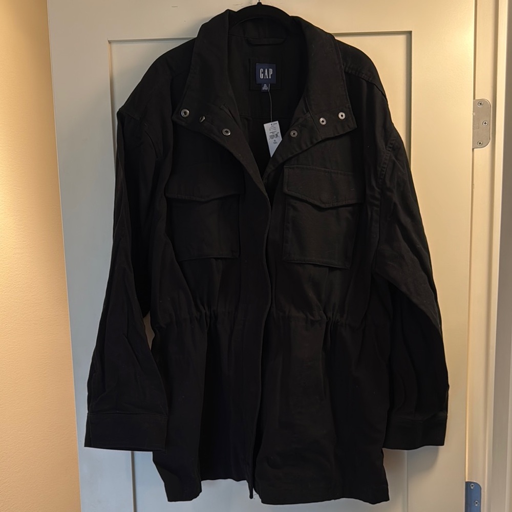 GAP Black Utility Field Jacket